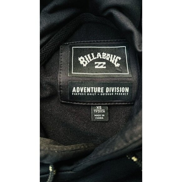 Billabong Boys XS /6 Black New Trails Hoodie Pullover Size XS - Picture 4 of 7